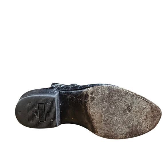 Men's imitation Black Alligator Boots size 11 D - Picture 7 of 10